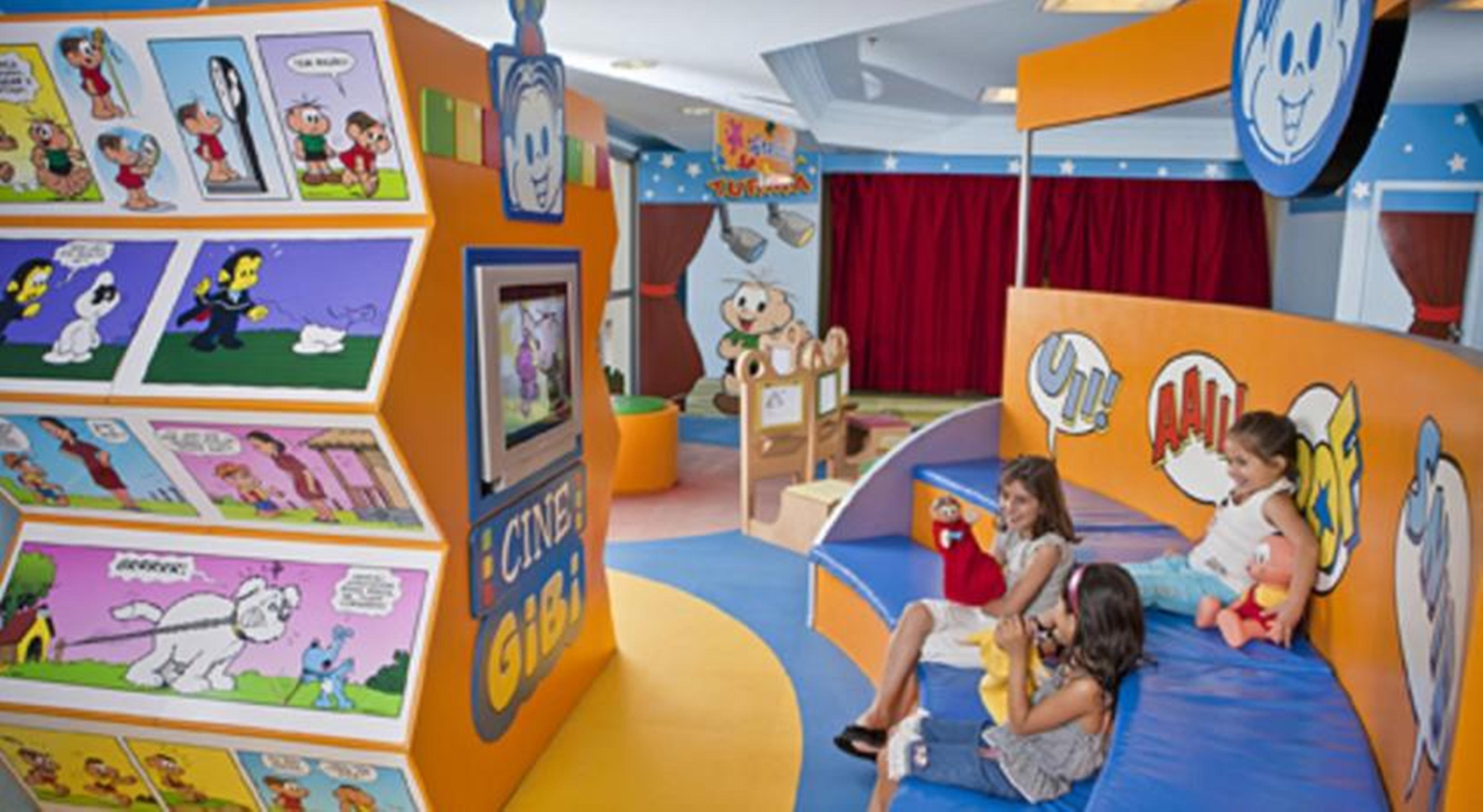 Bourbon Resort Atibaia Exterior foto The interior of the Cartoon Museum