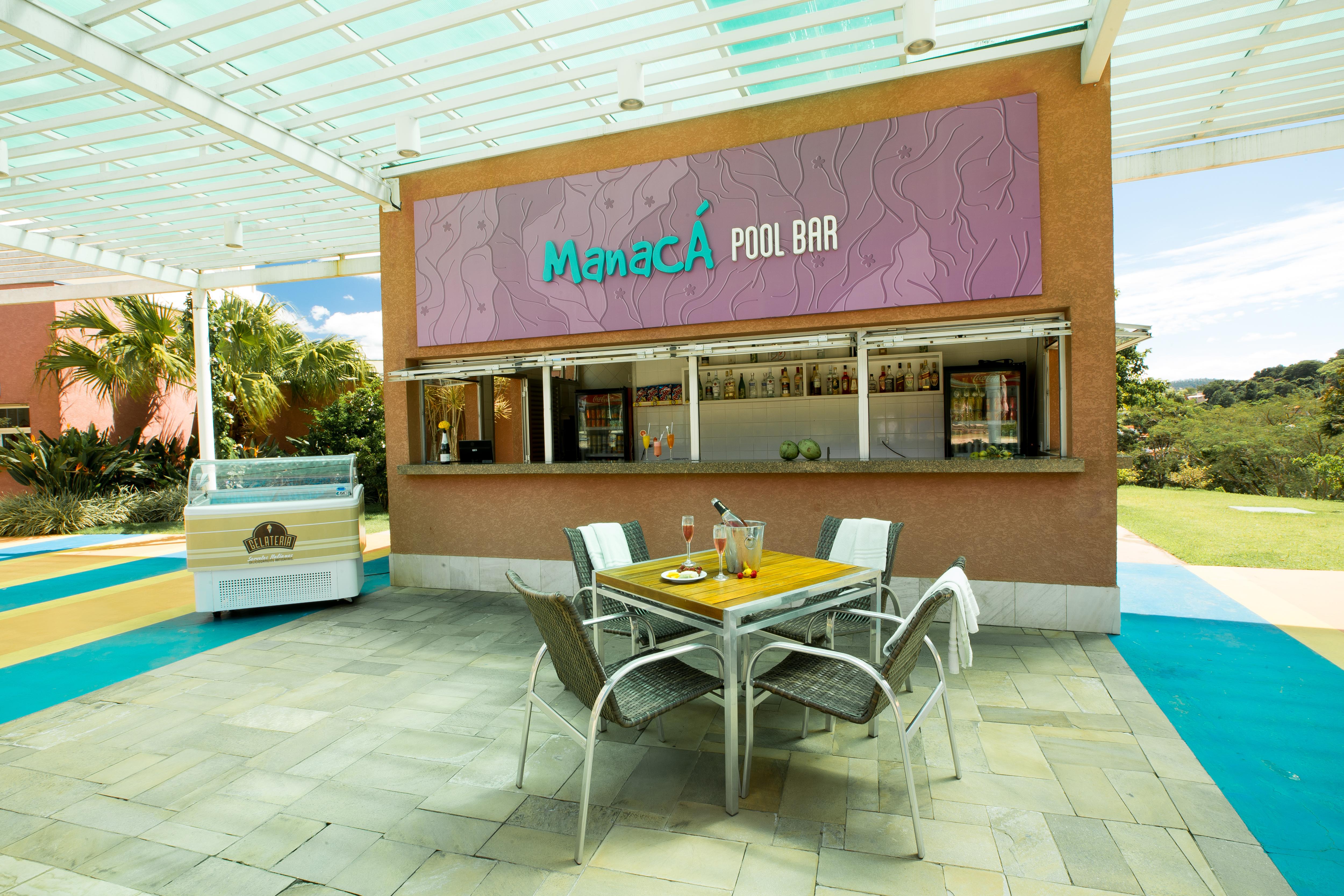 Bourbon Resort Atibaia Exterior foto Pool Bar