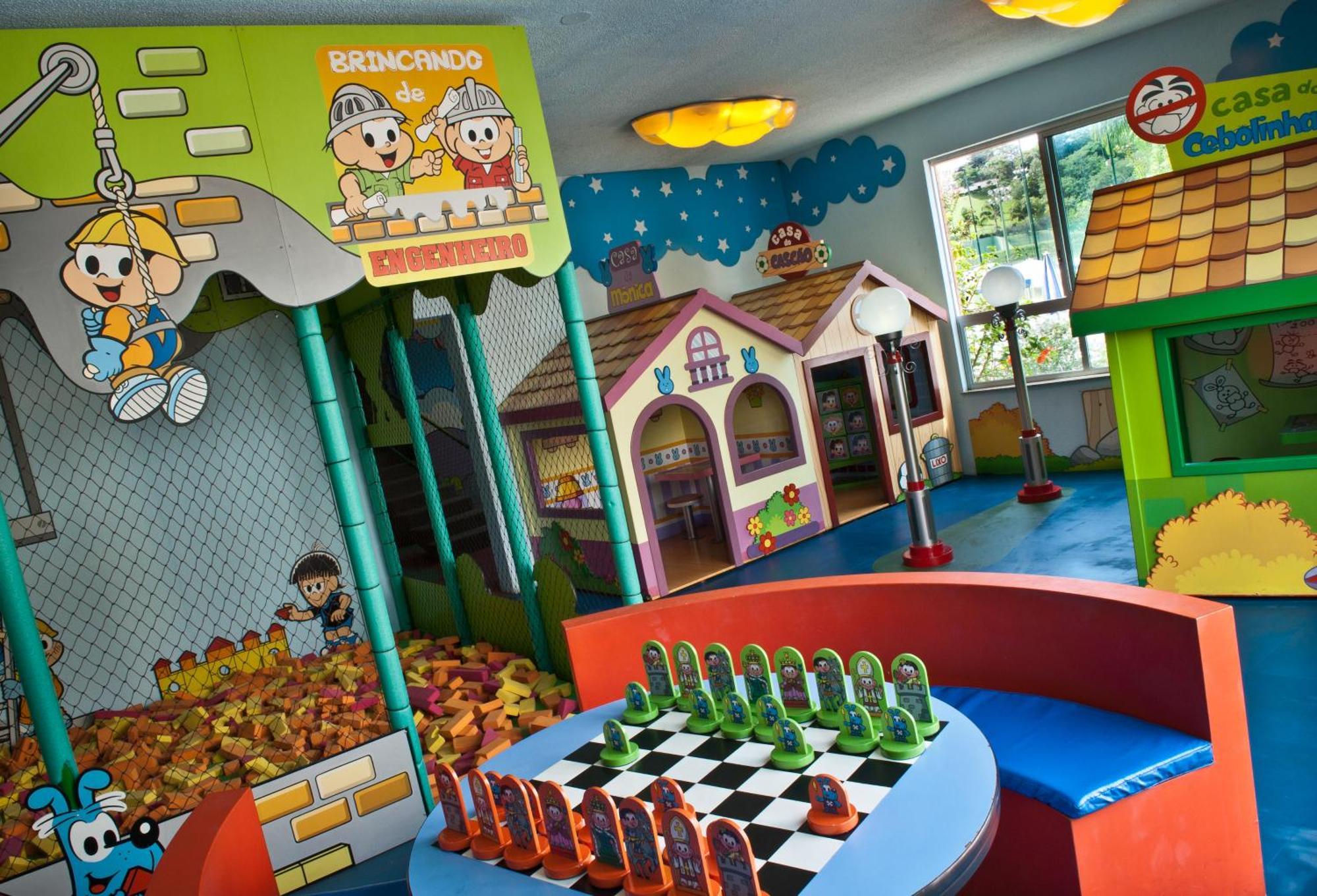 Bourbon Resort Atibaia Exterior foto The Playland at the restaurant in 2011