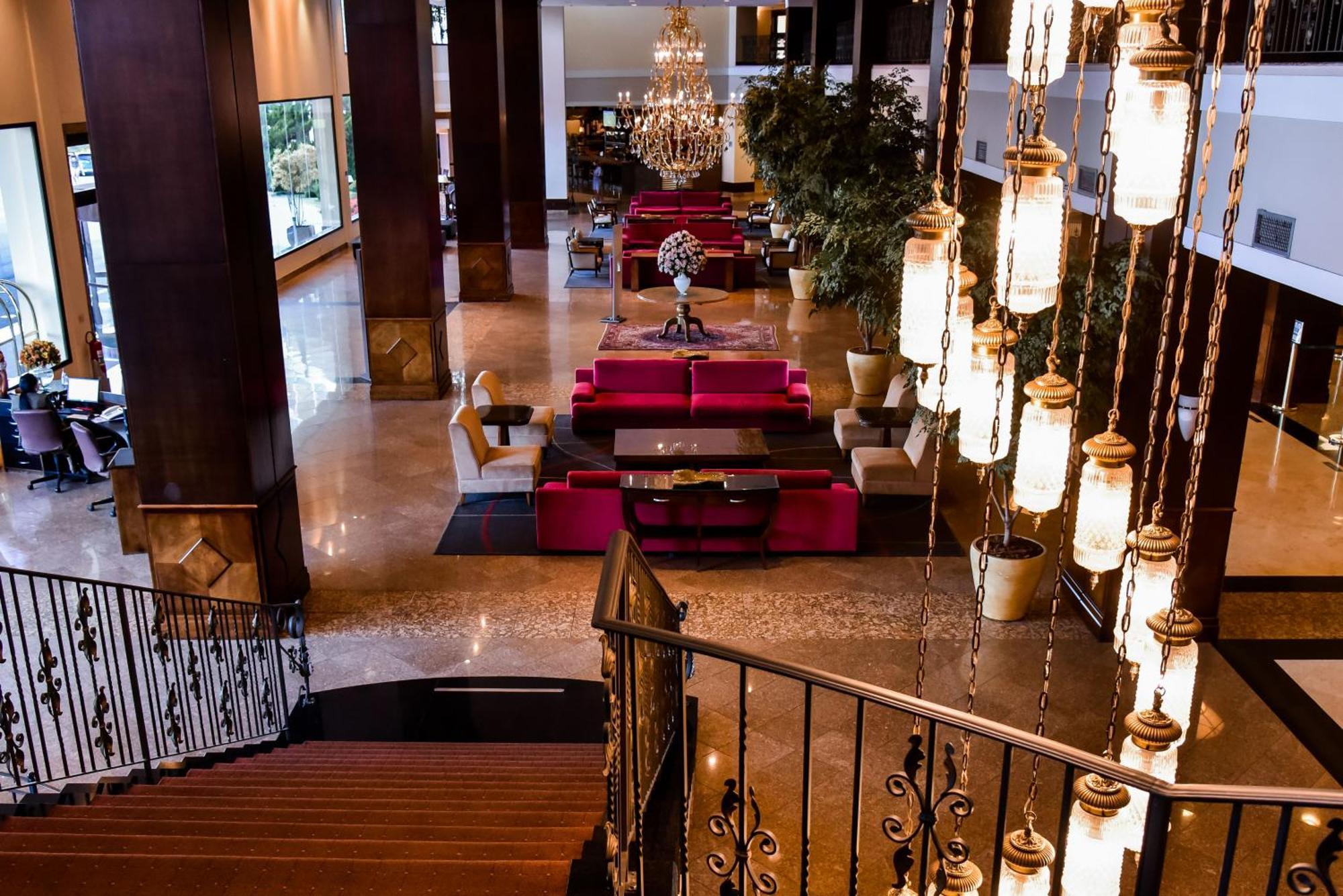 Bourbon Resort Atibaia Exterior foto The lobby of the hotel